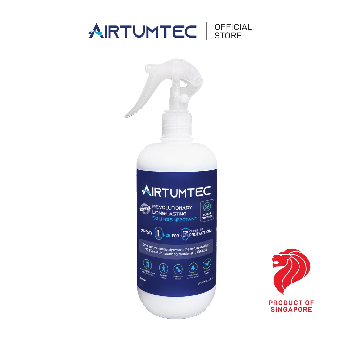 Long Lasting Self Disinfecting Spray 500ml