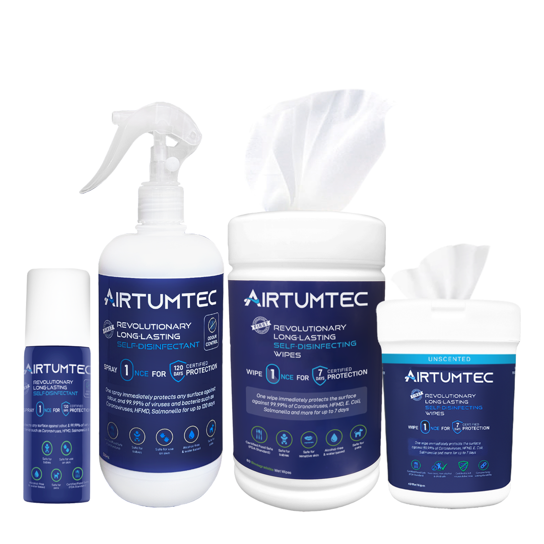 AirTumTec Starter Bundle (80 Sheets Scented & 40 Sheets Unscented)