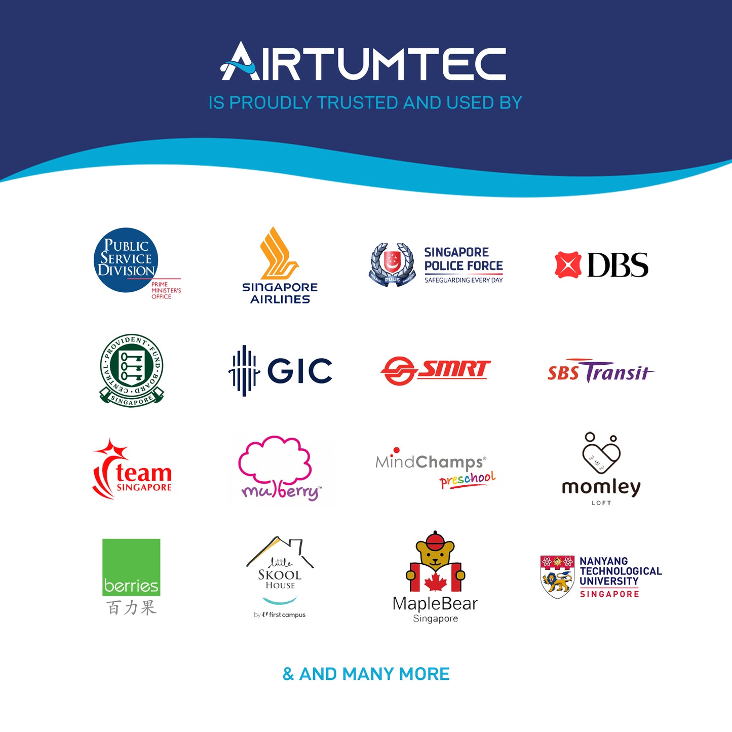 Airtumtec Long-Lasting Self-Disinfecting Wipes (40 sheets)